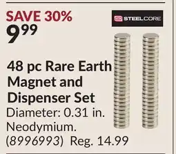 Princess Auto 48 pc Rare Earth Magnet and Dispenser Set offer