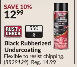 Princess Auto Black Rubberized Undercoating offer