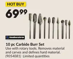 Princess Auto 10 pc Carbide Burr Set offer