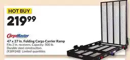 Princess Auto 47 x 27 in. Folding Cargo Carrier Ramp offer
