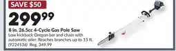 Princess Auto 8 in. 26.5cc 4-Cycle Gas Pole Saw offer