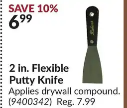 Princess Auto 2 in. Flexible Putty Knife offer