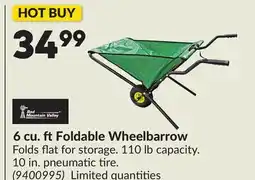 Princess Auto 6 cu. ftFoldable Wheelbarrow offer