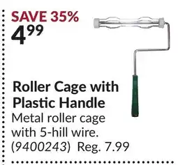 Princess Auto Roller Cage with Plastic Handle offer