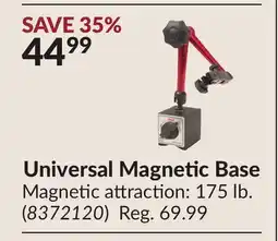 Princess Auto Universal Magnetic Base offer