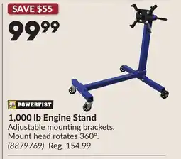 Princess Auto 1,000 lb Engine Stand offer