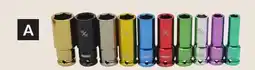Princess Auto SAE: 7/16 to 1 in. dr Coloured Deep Impact Socket Sets offer