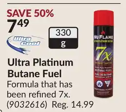 Princess Auto Ultra Platinum Butane Fuel offer