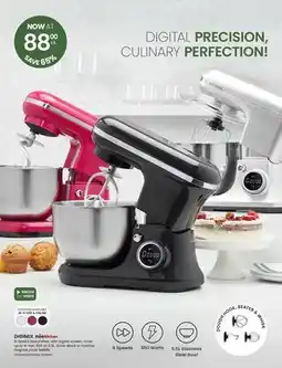 Stokes DIGIMIX 8-Speed Stand Mixer with digital screen offer