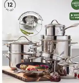 Stokes BREMEN 12-Pc Cookware Set offer