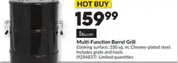 Princess Auto Multi-Function Barrel Grill offer