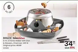 Stokes DOLCE 6-Pc S'mores Maker with Dish & Skewers offer