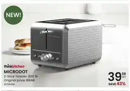 Stokes MICRODOT 2-Slice Toaster offer