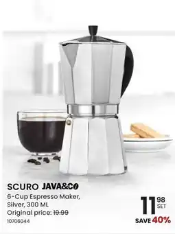 Stokes SCURO 6-Cup Espresso Maker offer