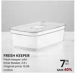 Stokes FRESH KEEPER Fresh Keeper with Inner Basket offer