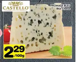 Supermarché PA FROMAGE BLEU CASTELLO | BLUE CHEESE offer