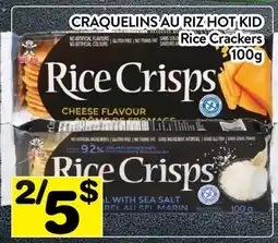 Supermarché PA CRAQUELINS AU RIZ HOT KID | Rice Crackers offer