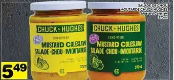 Supermarché PA SALADE DE CHOU MOUTARDE CHUCK HUGHES | MUSTARD COLESLAW offer
