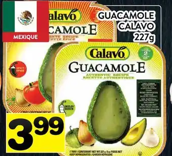 Supermarché PA GUACAMOLE CALAVO offer
