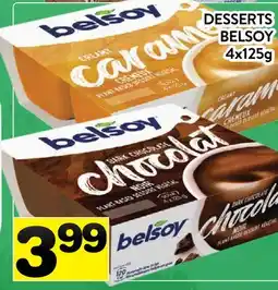 Supermarché PA DESSERTS BELSOY offer