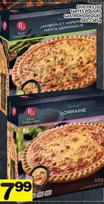 Supermarché PA QUICHES OU TARTES PLAISIRS GASTRONOMIQUES offer