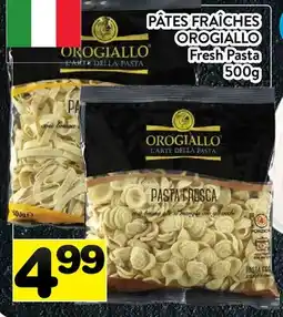 Supermarché PA PÂTES FRAÎCHES OROGIALLO | FRESH PASTA offer