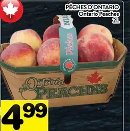 Supermarché PA PÊCHES D'ONTARIO | ONTARIO PEACHES offer
