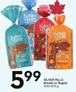 Sobeys Silver hills breads or bagels offer
