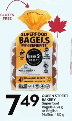 Sobeys Queen street bakery superfood bagels offer