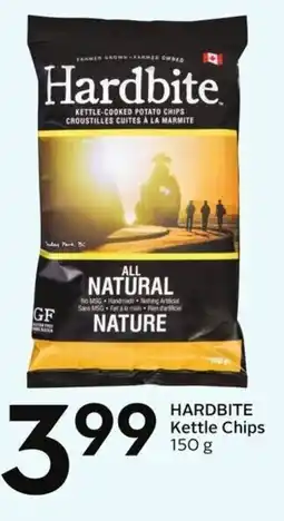 Sobeys Hardbite kettle chips offer