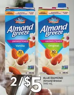 Sobeys Blue diamond almond breeze offer