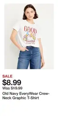 Old Navy Old Navy EveryWear Crew-Neck Graphic T-Shirt offer