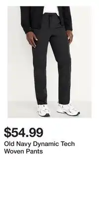 Old Navy Old Navy Dynamic Tech Woven Pants offer