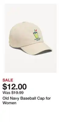 Old Navy Old Navy Baseball Cap for Women offer