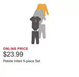 Costco Pekkle Infant 5-piece Set offer