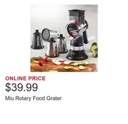Costco Miu Rotary Food Grater offer