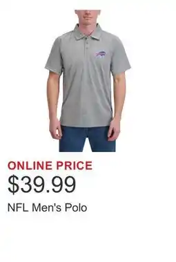 Costco NFL Men's Polo offer