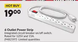 Princess Auto 6 outlet Power Strip offer
