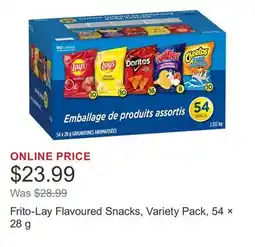 Costco Frito-Lay Flavoured Snacks, Variety Pack, 54 × 28 g offer