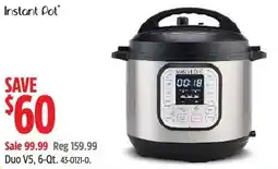 Canadian Tire Instant Pot Duo V5 offer