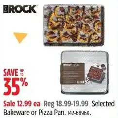 Canadian Tire The rock selected bakeware or pizza pan offer