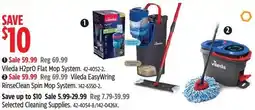 Canadian Tire Vileda H2pro flat mop system offer