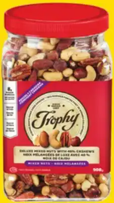Giant Tiger Trophy nuts offer
