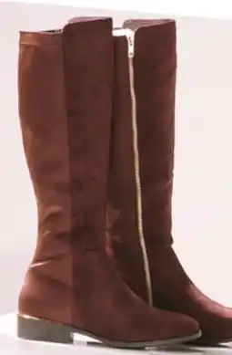 Giant Tiger Stretch back boots offer