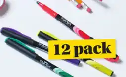 Giant Tiger 12 pack Sarasa porous pens offer