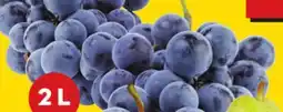 Giant Tiger 2 L blue grapes offer