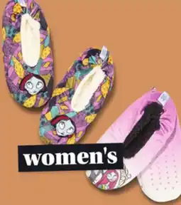 Giant Tiger Women's licensed slippers offer