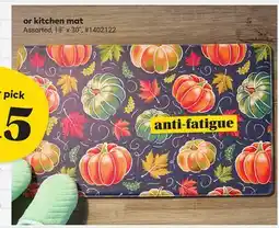 Giant Tiger kitchen mat offer