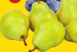 Giant Tiger Bartlett pears offer