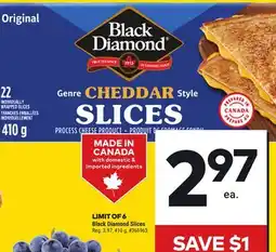 Giant Tiger Black Diamond Slices offer